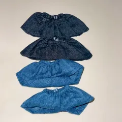 10cm ぬいぐるみ デニム ズボン 4点 まとめ ぬいぐるみ服