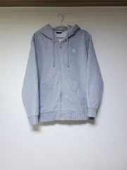 ニューバランス フードジップアップ ジャケット グレー (サイズ95/M)