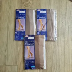 日本輸入アツギ Cryspeart ショート ハイソックス ストッキング 3枚 まとめ