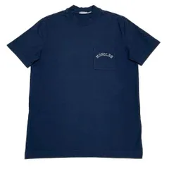 モンクレール　刺繍　ワッペン　ネイビー　M Tシャツ　5S271