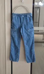 ギャップ デニムカーゴパンツ ゆったり 150-160