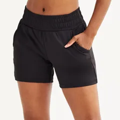 Tek Gear レディース ボトムス ハーフパンツ・ショーツ ショートパンツ Womens Tek Gear Essential Soft Relax Shorts Mineral Black ブラック