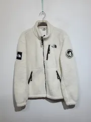 (M) ザ・ノース・フェイス フリース アウター アイボリー ボア フリース ジャケット