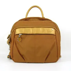 カナナプロジェクト リュックサック デイパック 鞄 カバン ブランド レディース オレンジ Kanana project 【中古】