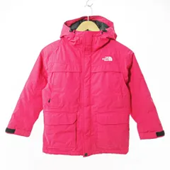ザノースフェイス THE NORTH FACE キッズ ダウンジャケット ダウンコート フーディ ロゴ刺繍 130 ピンク NDJ91504 1103