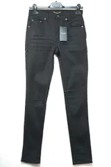 SAINT LAURENT PARIS サンローランパリ スキニー ブラック デニム パンツ D05 W/SK-MW ストレッチ 26サイズ 527379YO500 1080 新品未使用のサムネイル