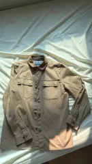 バブアー ベージュ シャツ ジャケット m