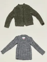 1/6ドール 펫웍ス 衣装 ニット 2種 まとめ