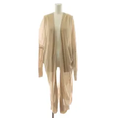 ミューズ ドゥーズィエム クラス MUSE de Deuxieme Classe カーディガン ロング丈 長袖 ベージュ 16080500439110 /AN21