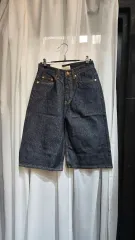 Sサイズ 616 バミューダ 生デニム ハーフパンツ