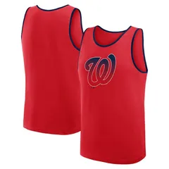 アンブランデッド メンズ トップス Tシャツ Unbranded Mens Red Washingtonationals Unmatched Success Tank Top Nat Red レッド