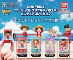 バンダイ ONE PIECE WORLD COLLECTABLE フィギュア 3種 (新品)