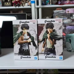 まとめ）進撃の巨人 Grandista（グランディスタ）セット リヴァイ エレン フィギュア