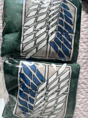 当日(※メルカリshop取引では対象外)フランクバーガー 進撃の巨人 ブランケット ケープ 2点 まとめ 出品