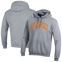 チャンピオン メンズ トップス Tシャツ フリース パーカー Mens Champion Heather Gray Tennessee Volunteers Basic Arch Fleece Pul
