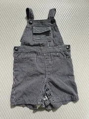 COMME CA ISM ストライプ オーバーオール 3ヶ月 6ヶ月