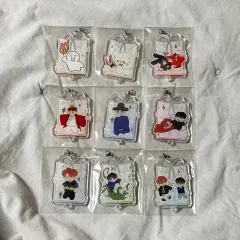 夢が変なんです Toonique コルカ トレーディングカード アクリル キーホルダー 全種 フルセット