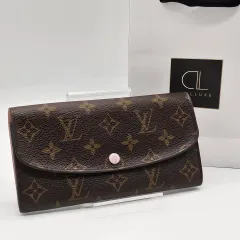 正規品 Louis Vuitton ルイヴィトン エミリー ウォレット モノグラム 長財布
