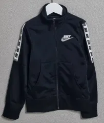 キッズ) 120) NIKE ブラック トレーナー ジャージ トラックジャージ トップス