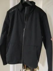 HOTKET ブラック メンズ ジップアップ ジャケット