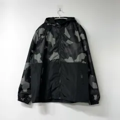 新品 メンズ ウィンドブレーカー アウター フード 3XL 4XL