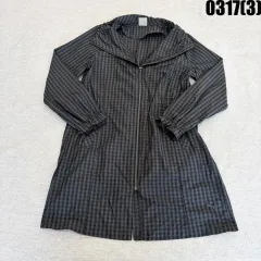 M プーマ CHECK ロング ウィンドブレーカー ジャケット 0317(3)