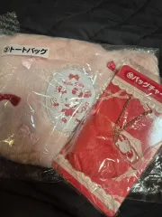 ハローキティ 当たりくじ トートバッグ + キーホルダー セット