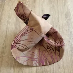 ジム・トムソン シルク ブラウン PURPLE パープル パータン 手提げバッグ