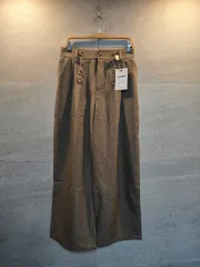 PLAN B ワイド ボタン スラックス 未使用