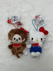 ハローキティ モンチッチ コラボ ぬいぐるみ キーホルダー まとめ