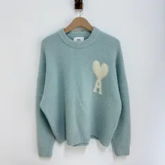 アミ ビックハート ロゴ アルパカ パーカ M