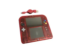 ニンテンドー2DS 『ポケットモンスター 赤』限定パック　本体＋充電ケーブル