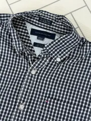 トミーヒルフィガー メンズ95サイズ シャツ チェック柄 春