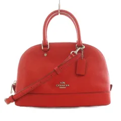 コーチ COACH ミニ シエラ ハンドバッグ ショルダーバッグ 2way レザー 赤 レッド F57555 /AN18