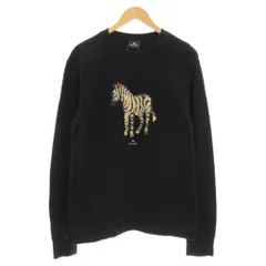 ポールスミス PAUL SMITH スウェット トレーナー 長袖 L 黒 ブラック MD026R /☆G