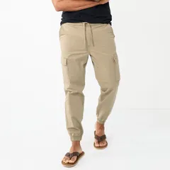 ソノマ メンズ ボトムス カジュアルパンツ Mensonoma Goods For Life PullOn Cargo Jogger Pants Light Khaki カーキのサムネイル