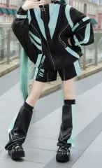 初音 ミク ジャージ サイバーパンクst 非公式 量産型 地雷系 サブカルチャー コスプレ 衣装