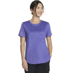 スケッチャーズ レディース トップス Tシャツ Womenskechers GOWALK GODRI SWIFTunic Purple パープルのサムネイル