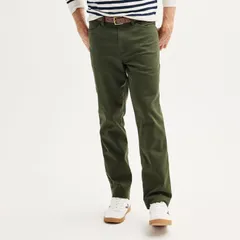 ソノマ メンズ ボトムス カジュアルパンツ Mensonoma Goods For Life Flexwear StraightFit 5Pocket Everyday Pant Army Greenのサムネイル