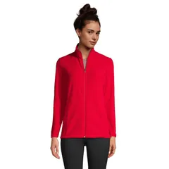 ランズエンド レディース アウター ジャケット・ブルゾン フリース Womens Lands End FullZip Fleece Jacket Rich Red レッド