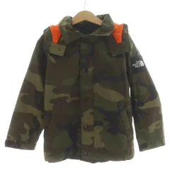 ザノースフェイス THE NORTH FACE コーチジャケット フード カモフラ 迷彩柄 120 カーキ NSJ61904 /AN23