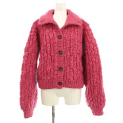 フィカ FIKA ニットカーディガン 長袖 ウール 9 ピンク 9160-1378 /KH