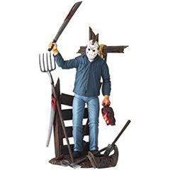 【中古】「非常に良い」特撮リボルテック014 13日の金曜日 ジェイソン・ボーヒーズ ノンスケール ABS&PVC製 塗装済み アクションフィギュア