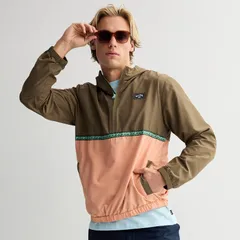 ビラボン メンズ アウター ジャケット・ブルゾン フーデッドジャケット Mens Billabong Lightweight Hooded Jacket Brown ブラウン