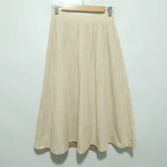 earth music&ecologe CHECK ロングスカート F_S0712