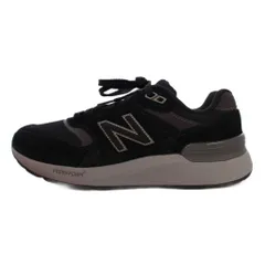 ニューバランス NEW BALANCE MW880BB7 スニーカー シューズ メッシュ スエード US8 黒 /BM