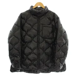 オードリーアンドジョンワッド Audrey and john wad ダウンジャケット スタンドカラー F 黒 ブラック /☆G