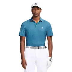 アイゾッド メンズ トップス Tシャツ ポロシャツ Mens IZOD Swingflex Elite Short Sleeve Polo Blue Ditsy ブルー