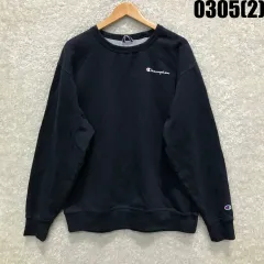 チャンピオン ネイビー スウェットTシャツ XL