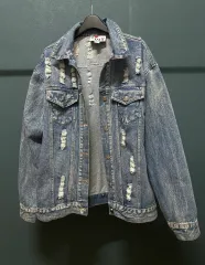 (新品)ヴィンテージ感 デニムジャケット